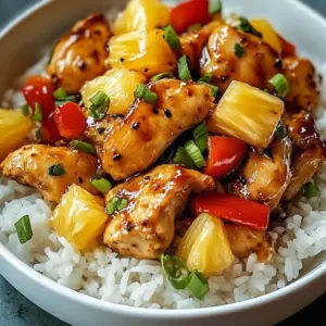 Pineapple Chicken and Rice: Sweet, Savory, Effortlessly Easy Recipe