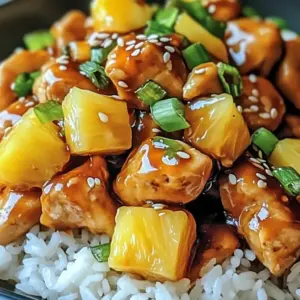 Pineapple Chicken and Rice – A Sweet and Savory Weeknight Favorite