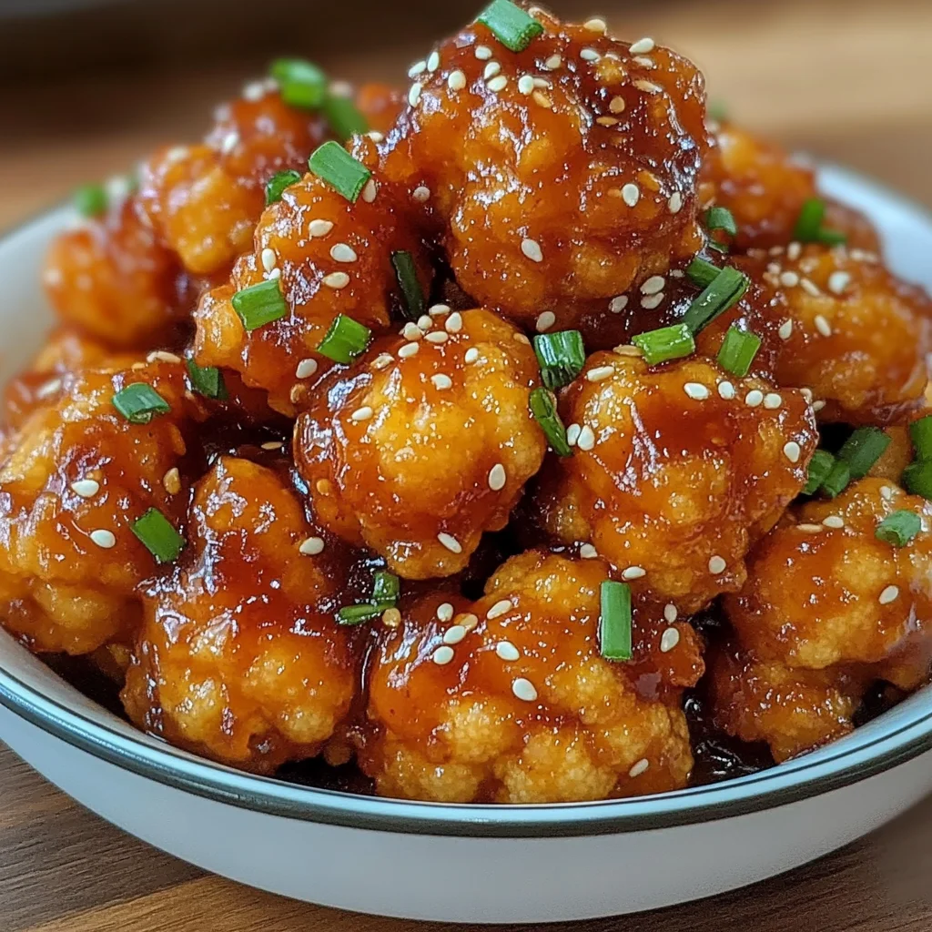 Sticky Sesame Cauliflower delivers Epic Crispy Tasty 5.