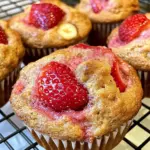 Strawberry Banana Muffins