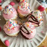 Strawberry Cheesecake Easter Egg Bites