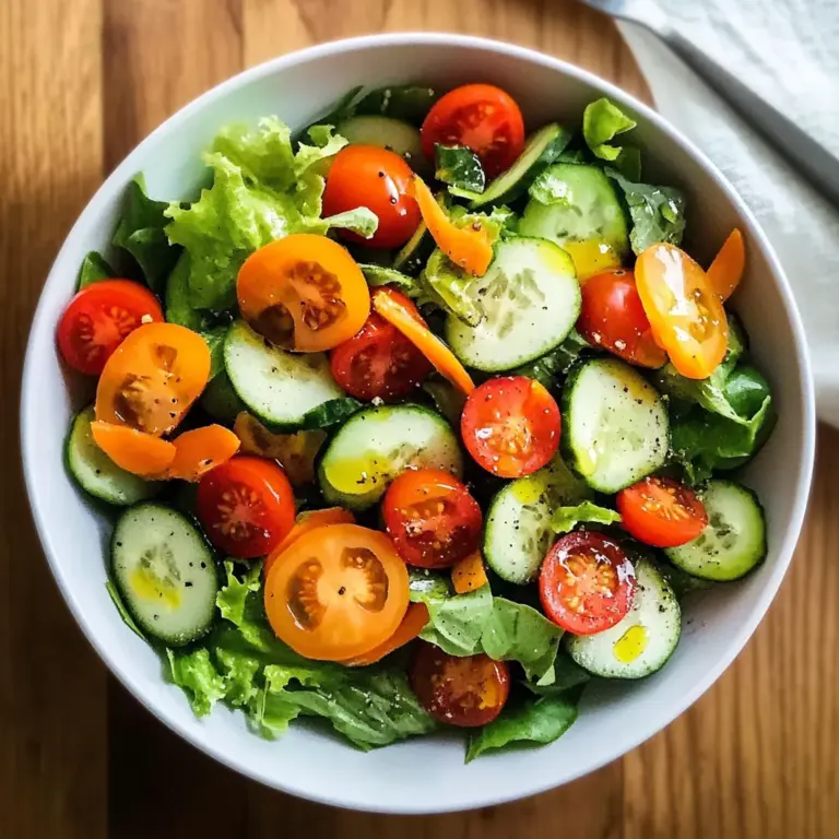 The Garden Salad: Fresh Flavors You Can Customize Today
