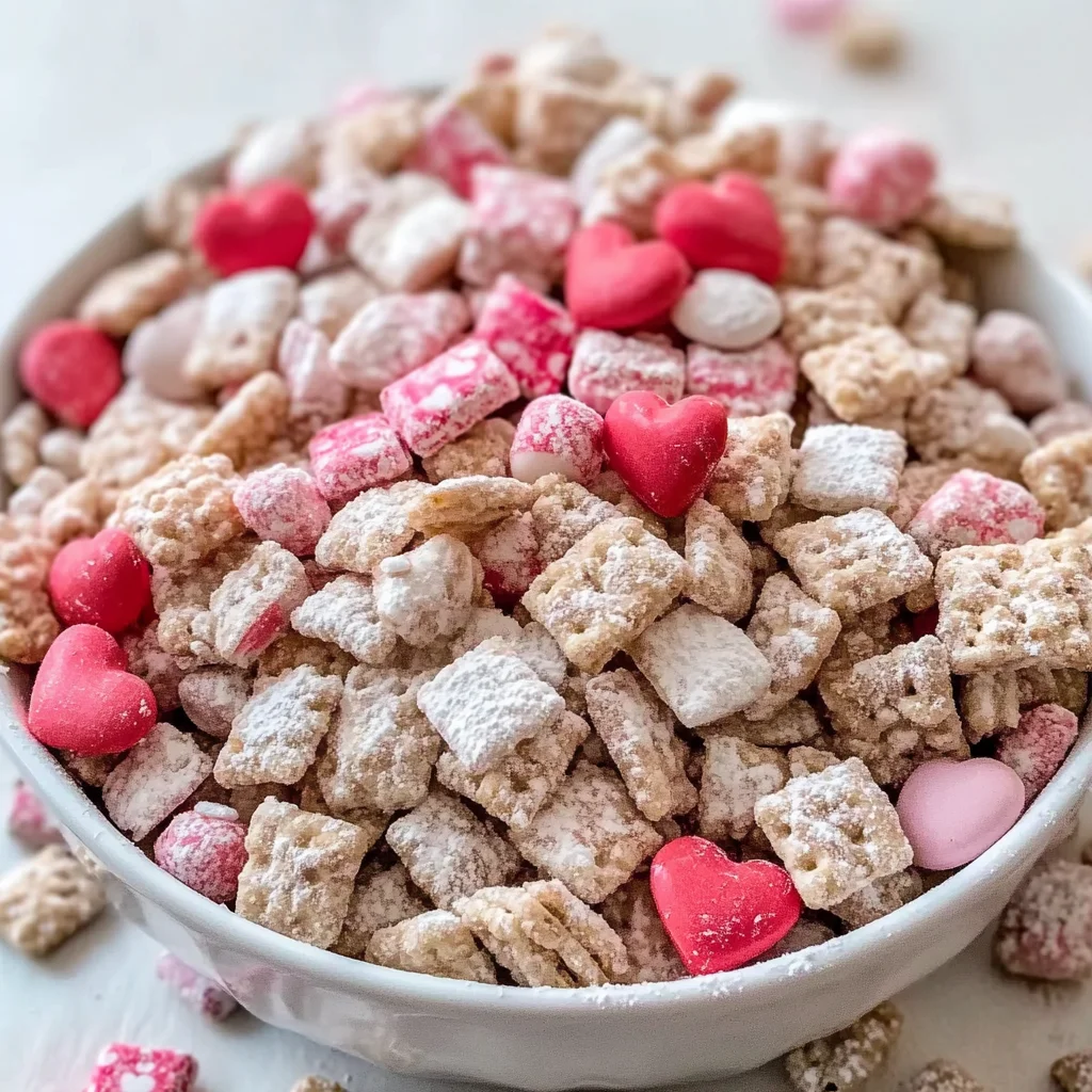 Valentine’s Day Muddy Buddies