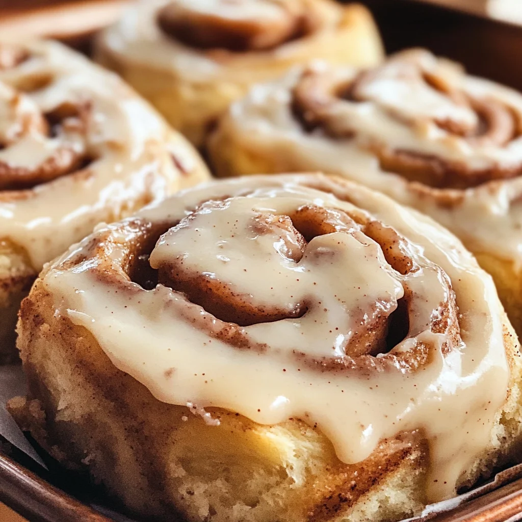 Apple Butter Cinnamon Rolls