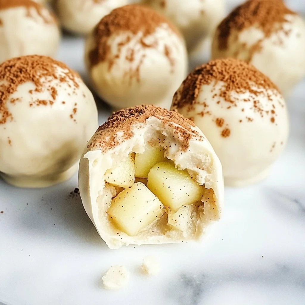 Apple Pie Truffles