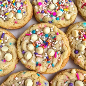 Birthday Cake Sugar Cookies