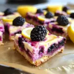 Blackberry Lemon Bars