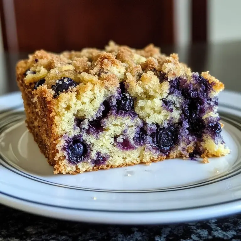 Blueberry Coffee Cake