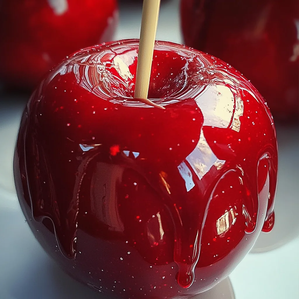 Candy Apple Bliss: 4 Steps to Irresistible Sweetness