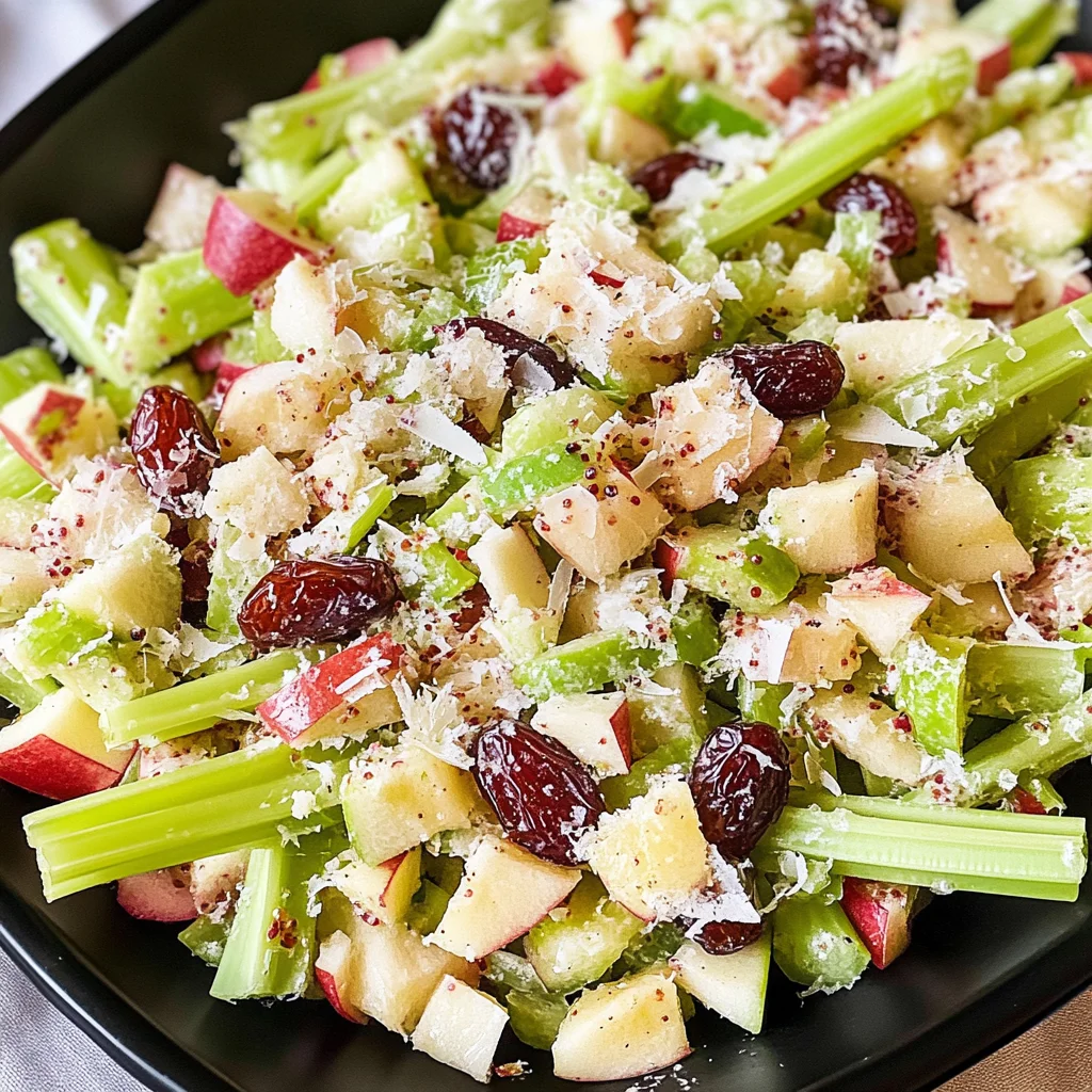 Celery Parmesan Date Salad