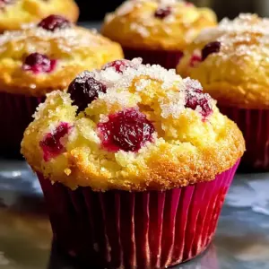 Citrus Orange Cranberry Muffins