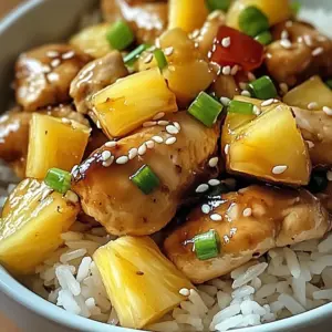 Create a Flavorful Pineapple Chicken and Rice in Just 30 Minutes!