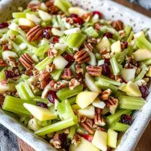 Crunchy Celery Apple Salad Recipe