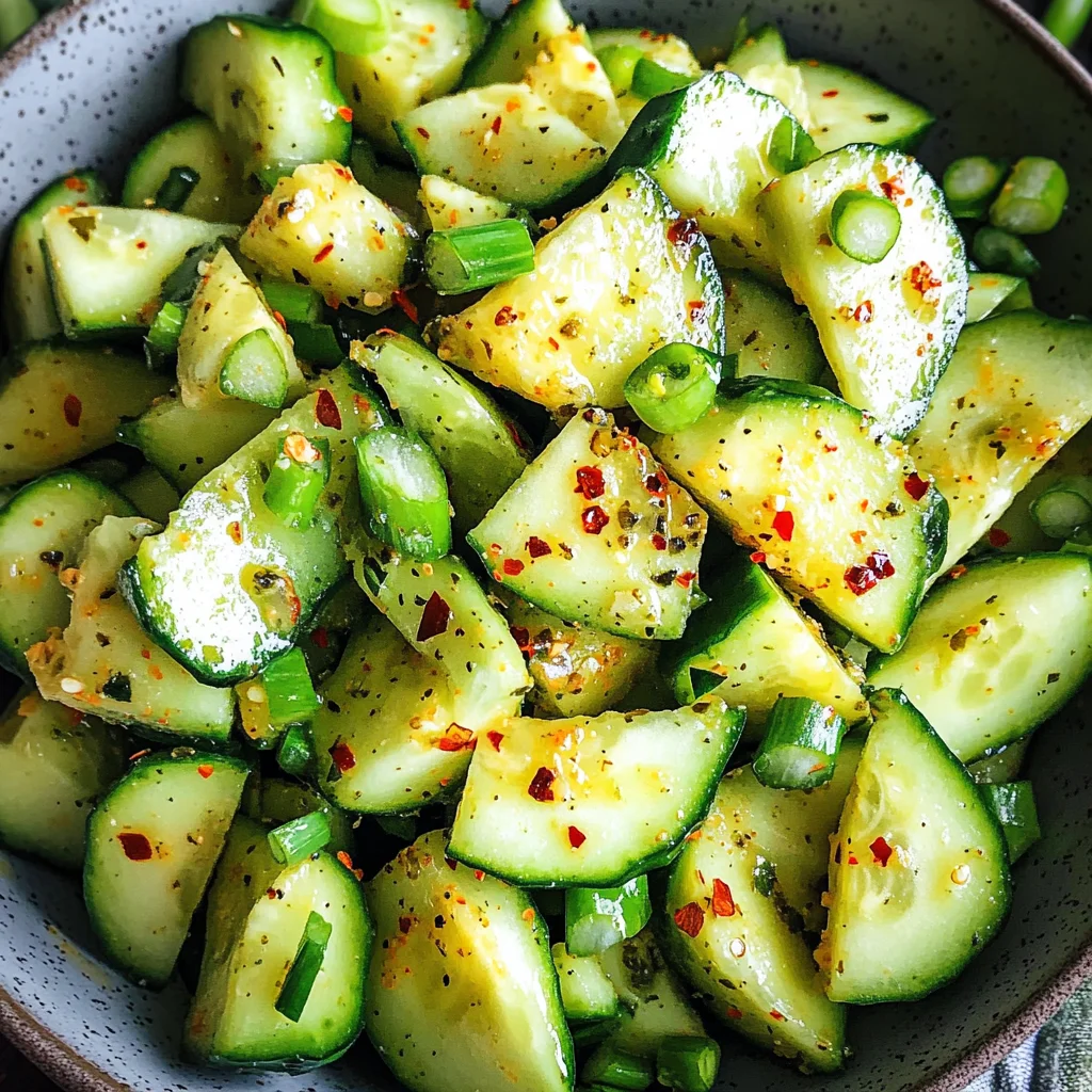 Cucumber Avocado Salad