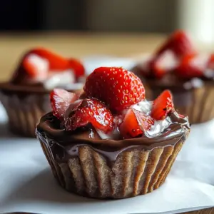 Dubai Chocolate Strawberry Mini Cups