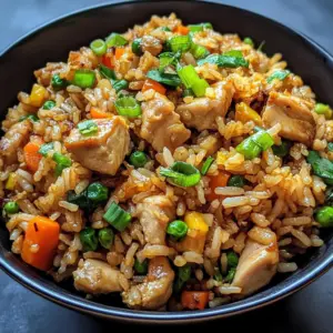 Fried Rice with Chicken
