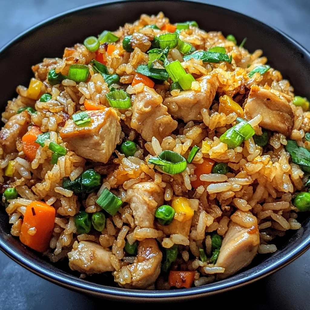 Fried Rice with Chicken