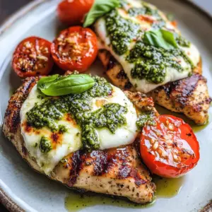 Grilled Chicken Margherita