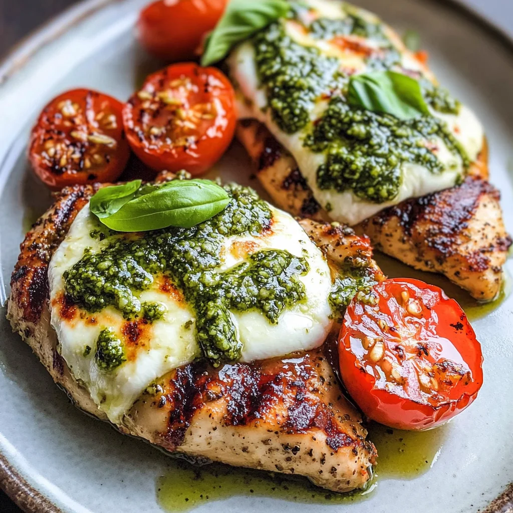 Grilled Chicken Margherita