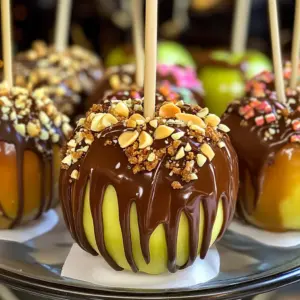 Homemade Gourmet Caramel Apples