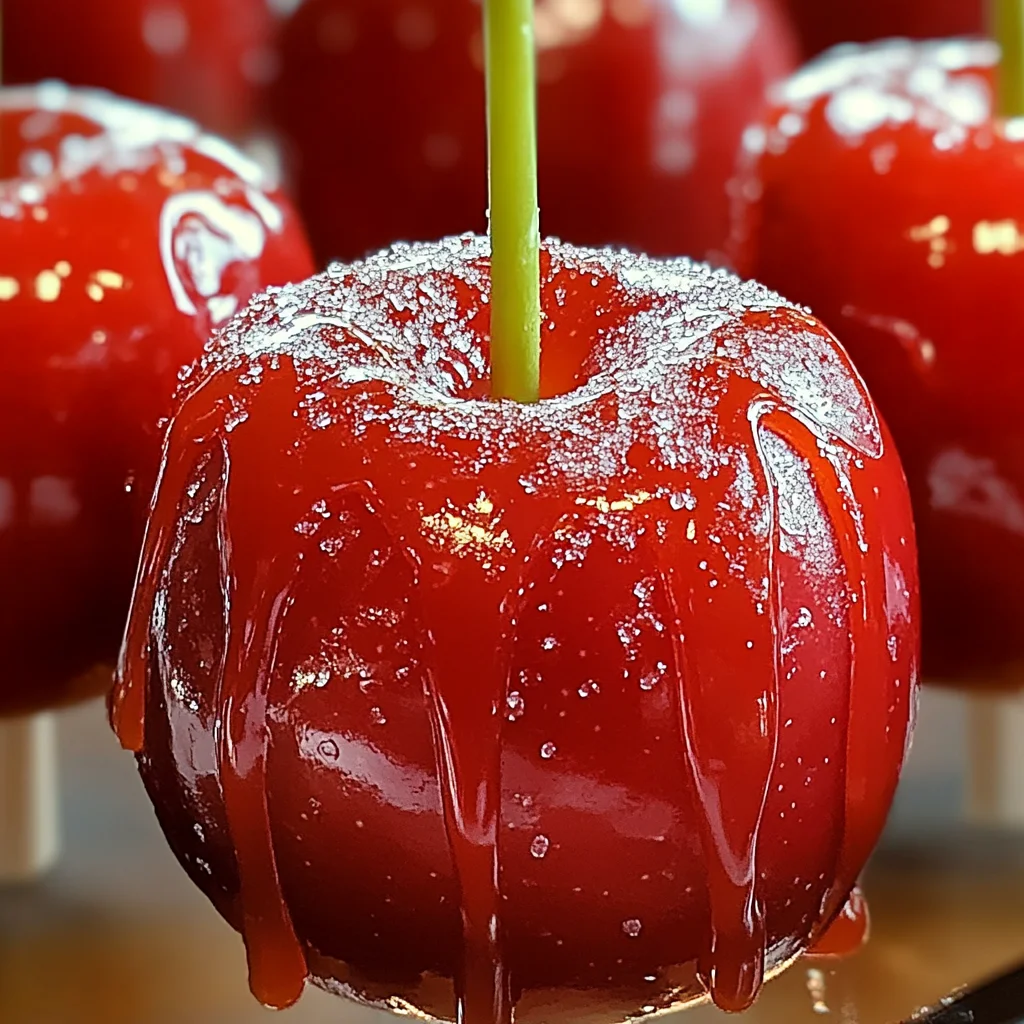 Irresistibly Crunchy Candy Apples for a Sweet Fall Treat
