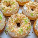 Key Lime Coconut Donuts