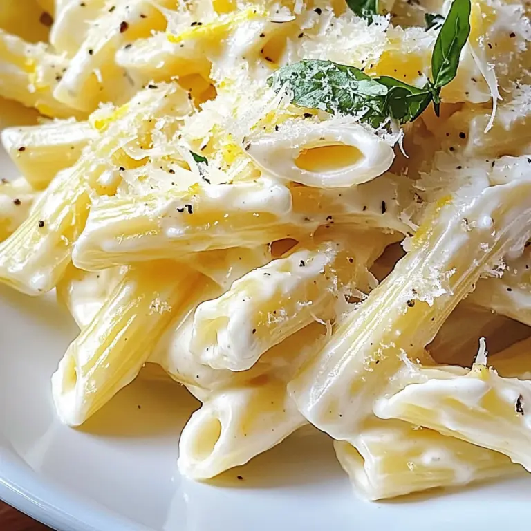 Lemon Ricotta Pasta