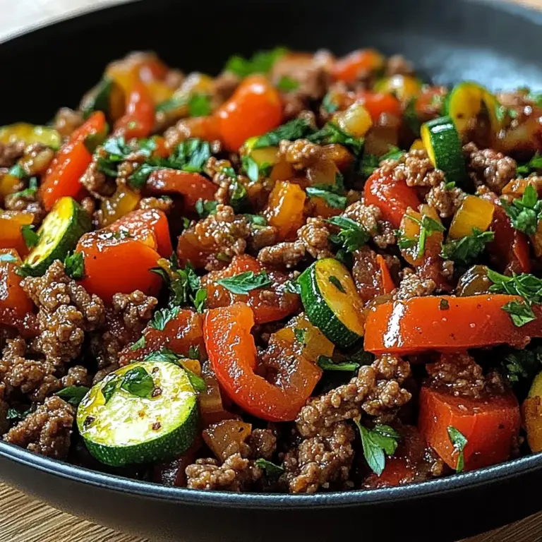 Mediterranean Ground Beef Stir Fry: An Amazing Ultimate Recipe