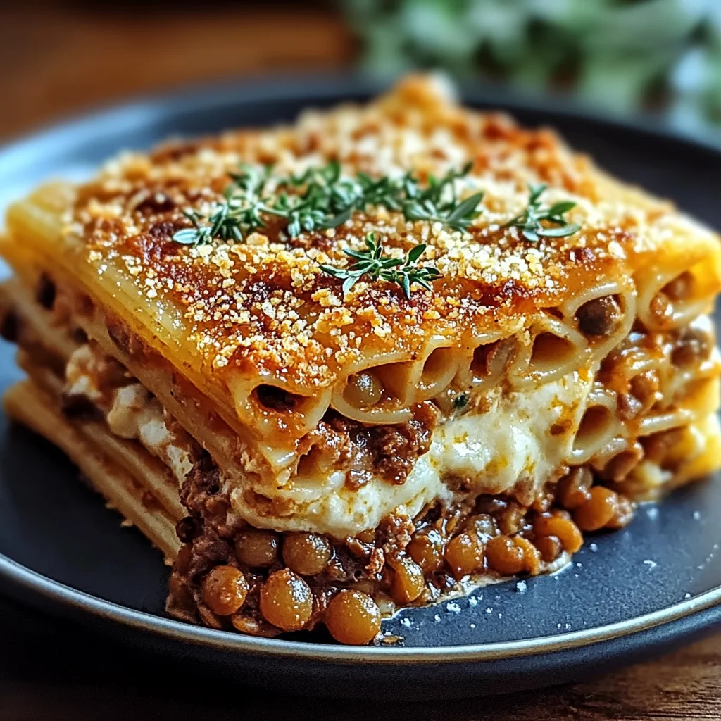 Savory Vegan Pastitsio: A Comforting Twist on Tradition