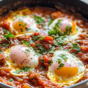 Shakshuka with Italian Sausage