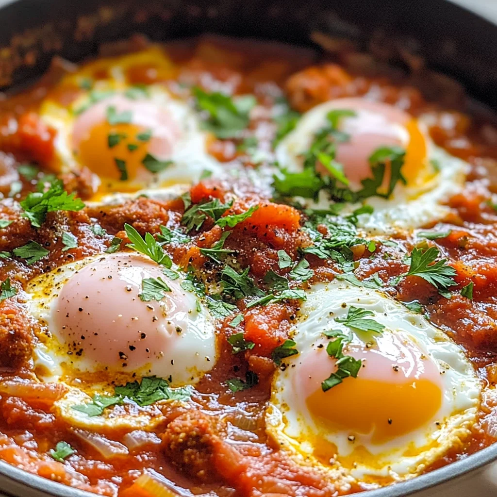 Shakshuka with Italian Sausage