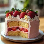 Strawberry Lemonade Cake