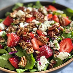 Strawberry Pecan Salad