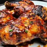 BBQ Grilled Chicken Leg Quarters