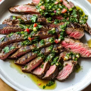 Chimichurri Flank Steak
