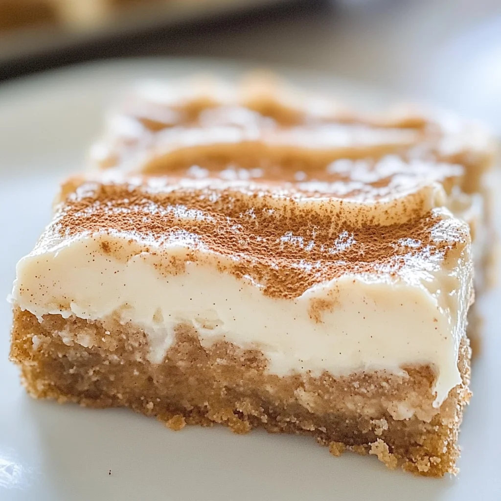 Cinnamon Roll Bars with Cream Cheese Frosting