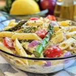 Creamy Asparagus Pasta Salad