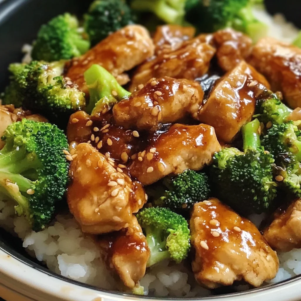 Crockpot Chicken and Broccoli