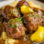 Crockpot Mississippi Meatballs