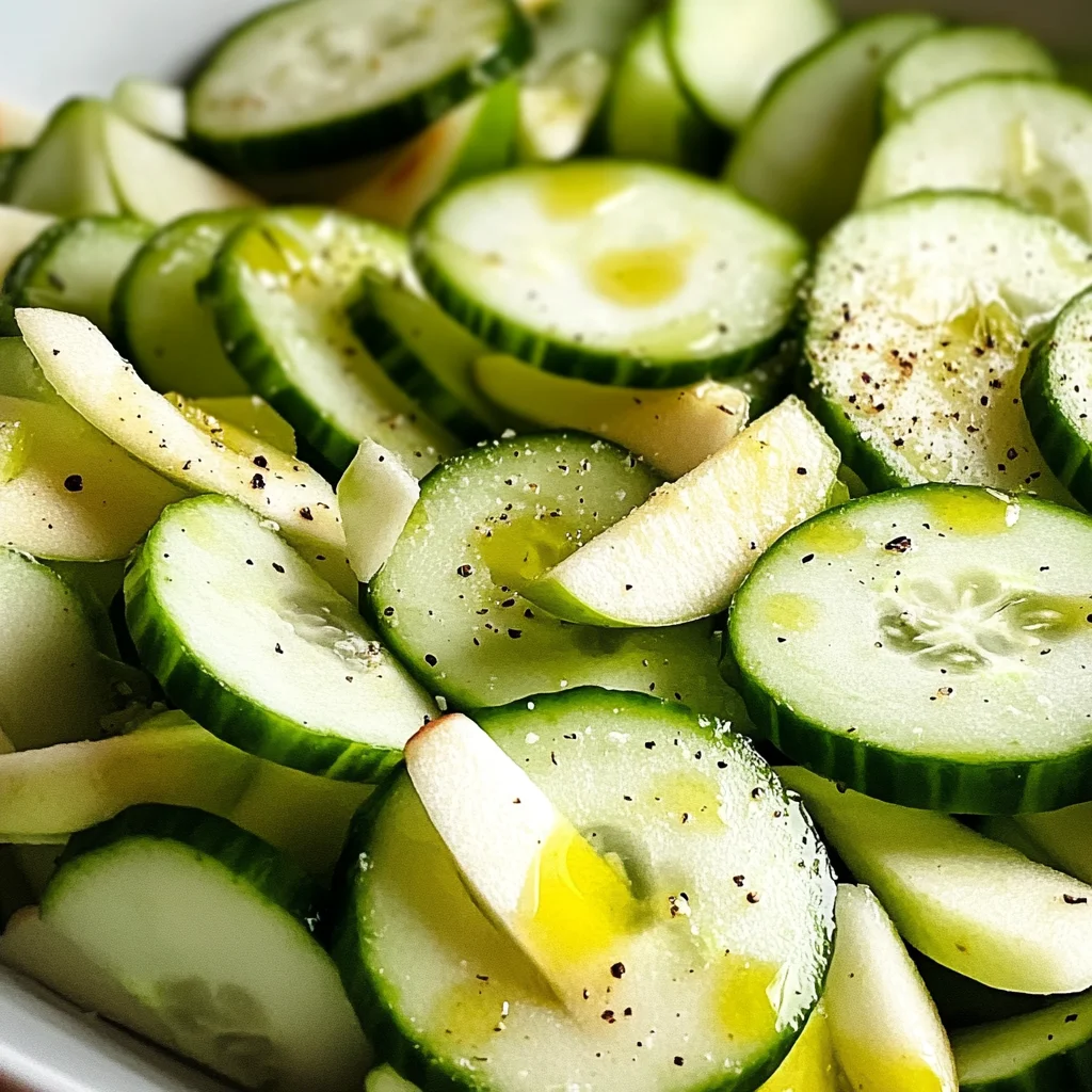 Cucumber Apple Salad