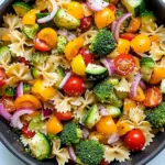 Delicious Healthy Veggie Pasta Salad