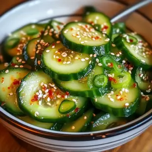 Easy Korean Cucumber Salad Recipe