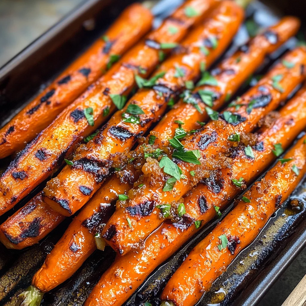Grilled and Glazed Carrots Recipe