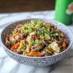 Keto Egg Roll in a Bowl
