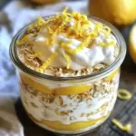 Lemon Cheesecake Overnight Oats