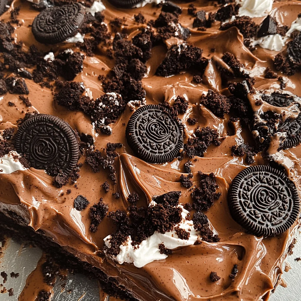 Oreo Dirt Cake