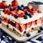 Patriotic Berry Icebox Cake