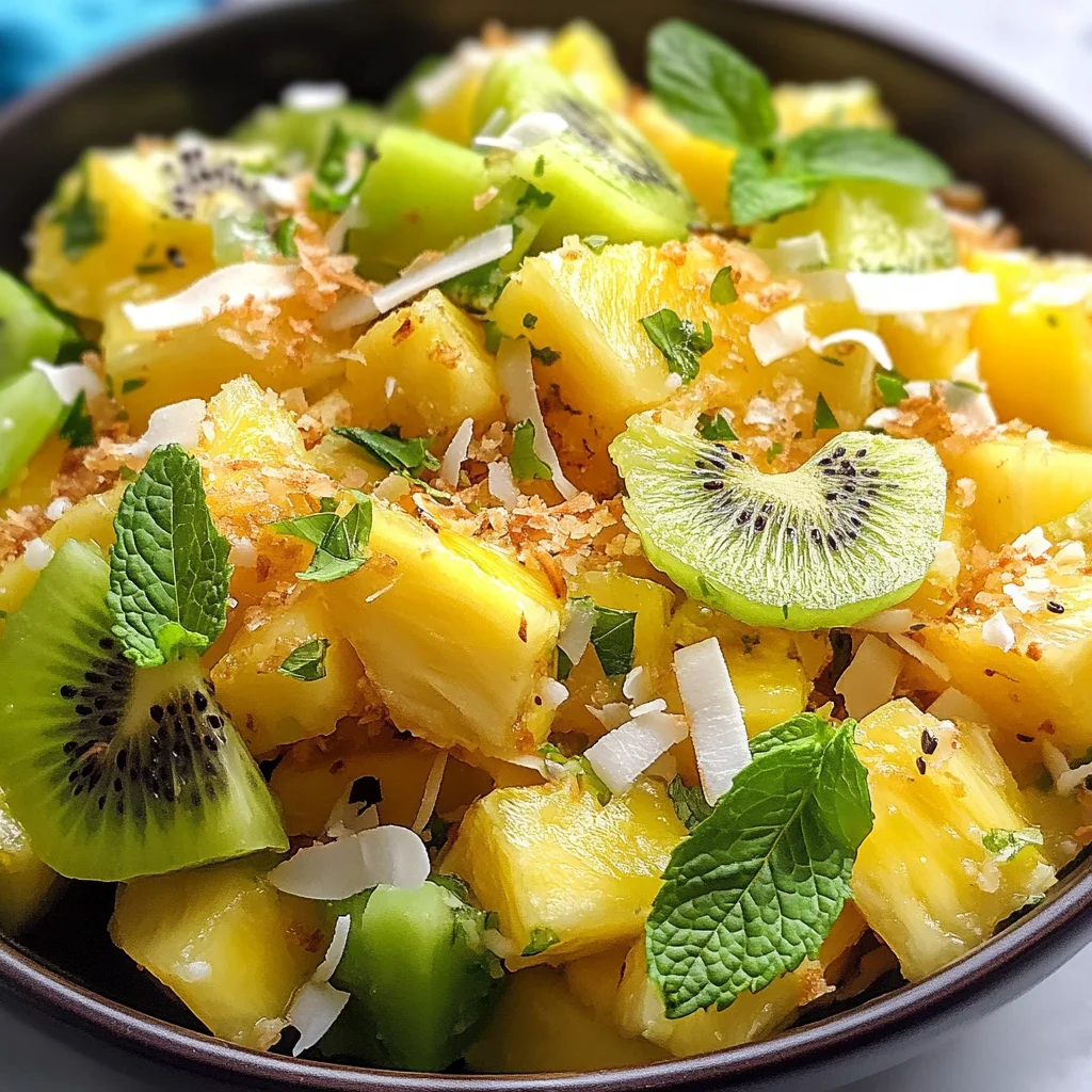 Pineapple Kiwi Salad