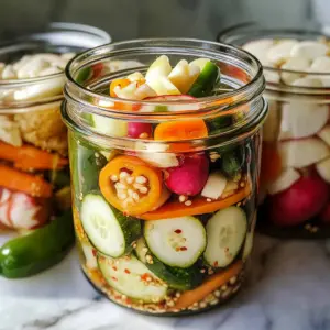 Quick Pickled Vegetables