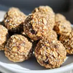 Quick + Easy No Bake Oatmeal Peanut Butter Bites
